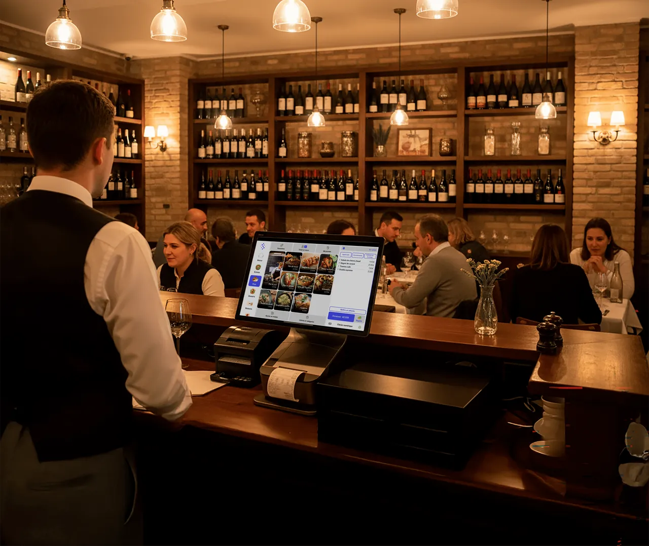 Comptes pros restaurateurs sur caisse enregistreuse shopcaisse