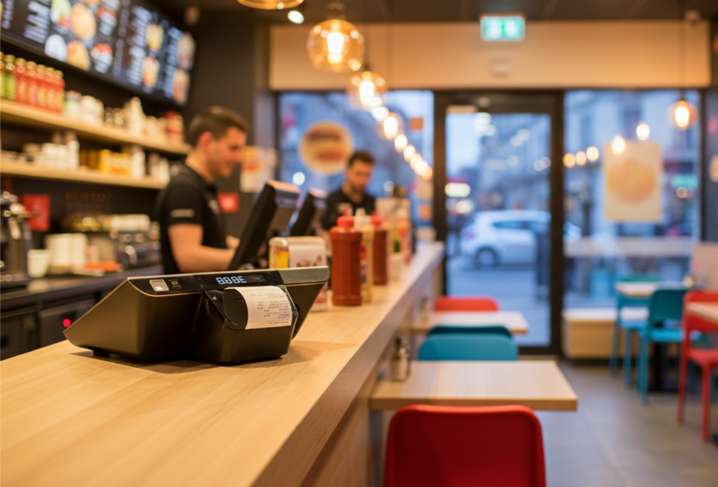 Caisse enregistreuse shopcaisse multipliant les canaux de commande à la friterie