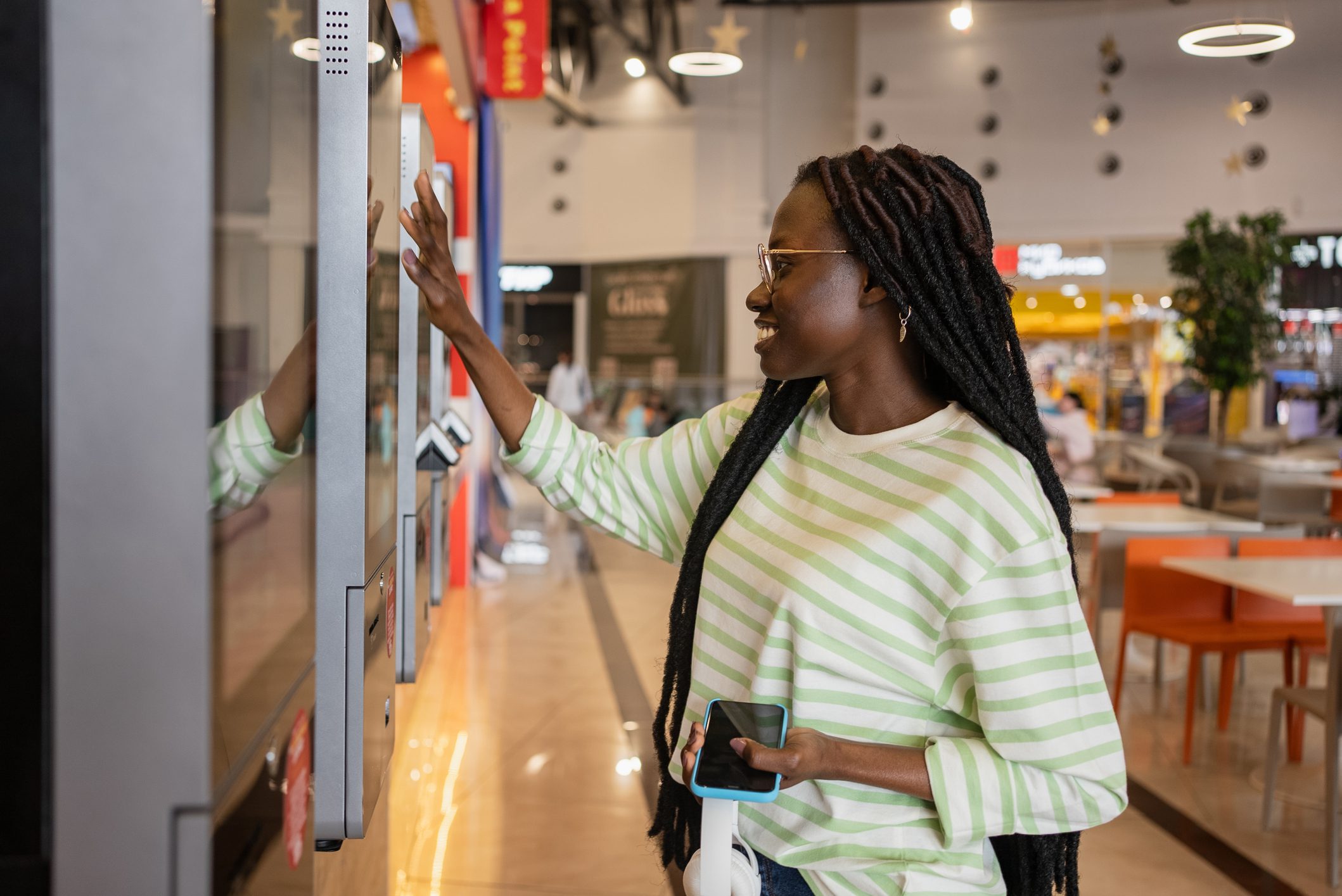 borne de commande experience client